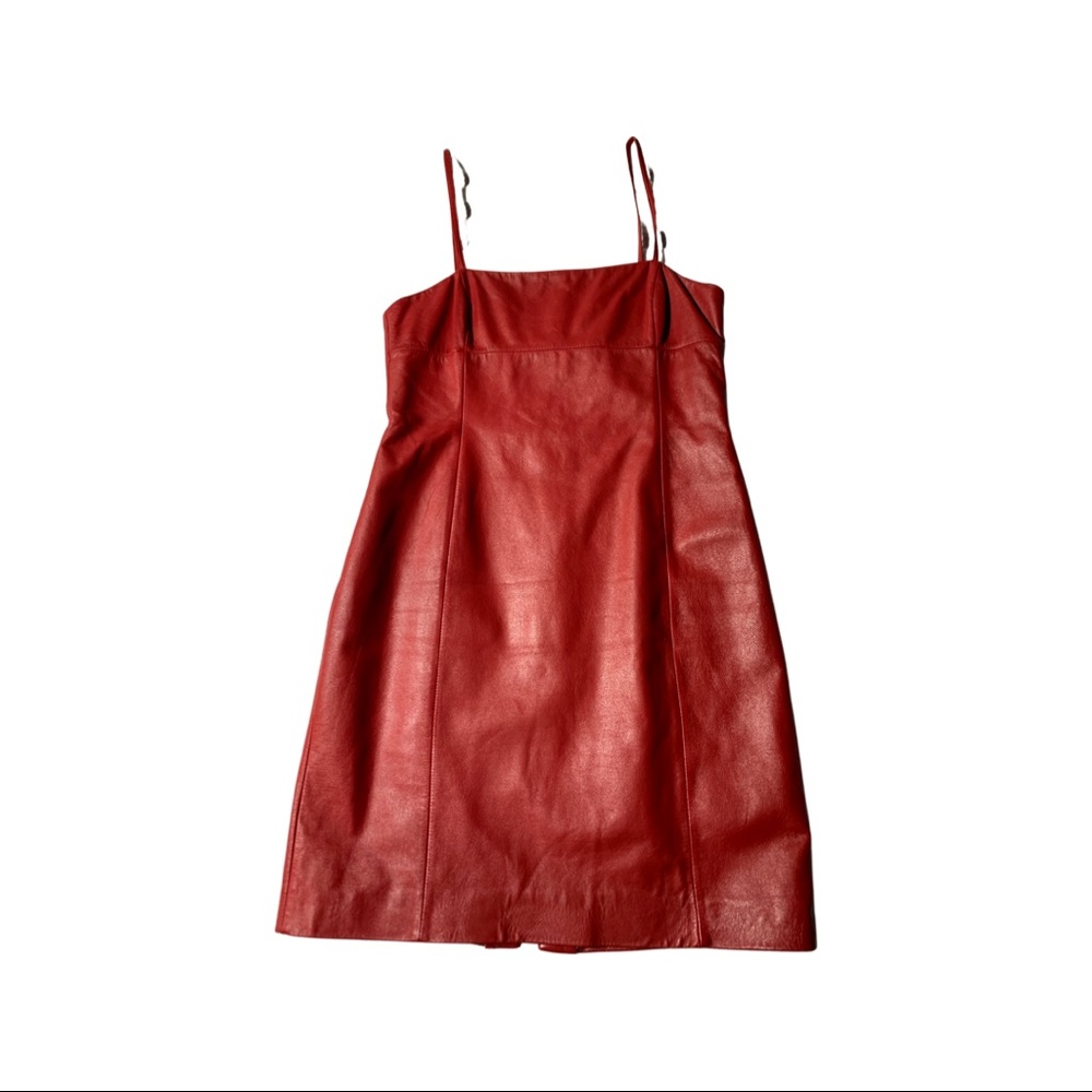 Ralph Lauren leather dress
